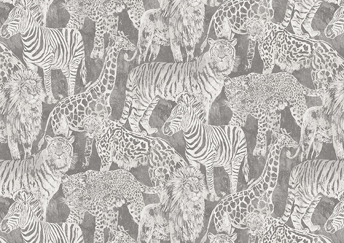 Zambezi, True Grey - Twist&Fit Roller Blind - Image 6